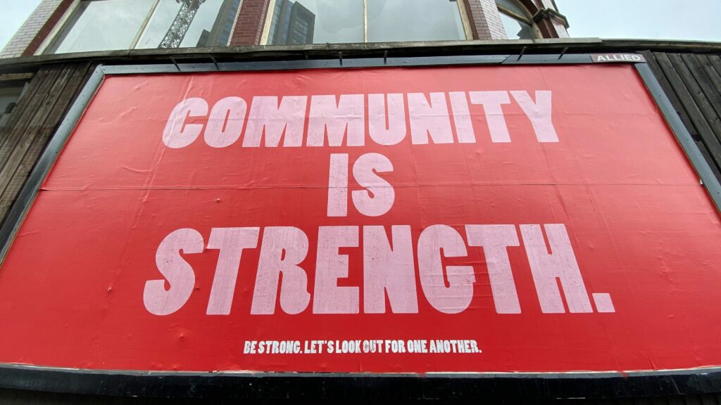 Community is strength